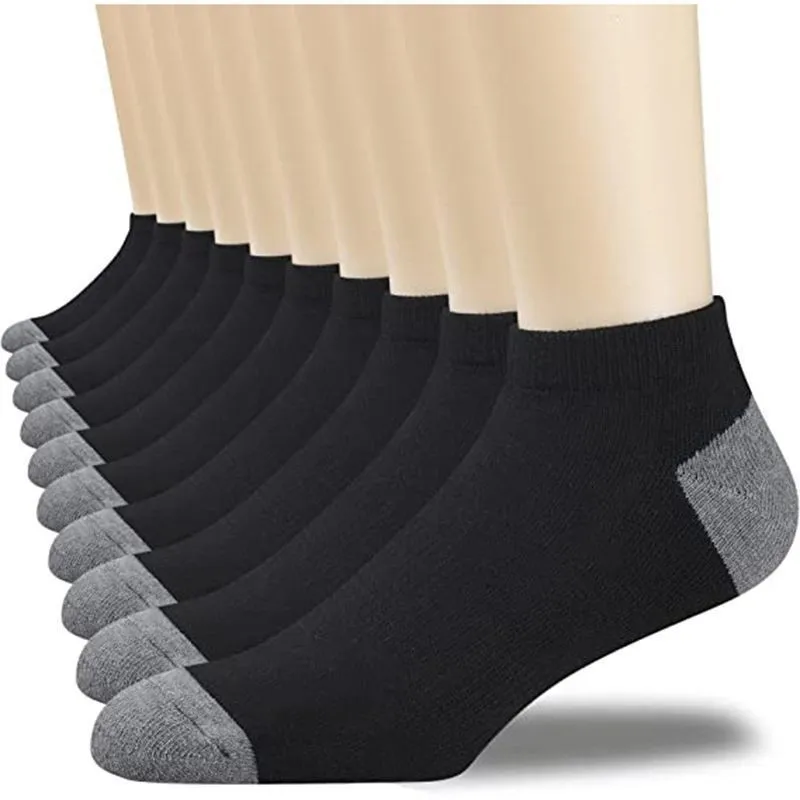 Ankle Sock Low Cut - 2026 Men's Color Block Boat Socks,