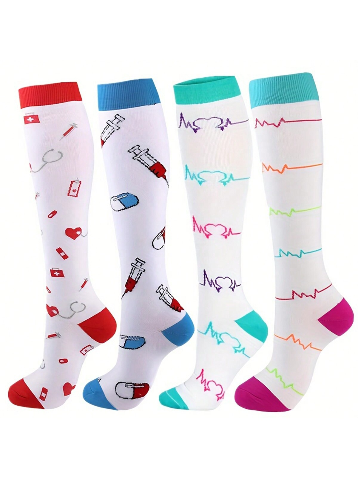 Compression Sock Medical - Nurse Compression Socks for Men Women