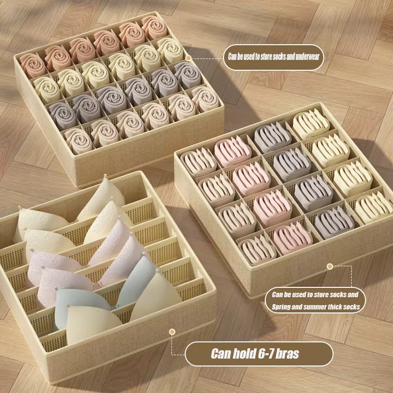 1-2Pcs Non-woven Fabric Underw - مراجعة Sock Organizer Tray وسعره