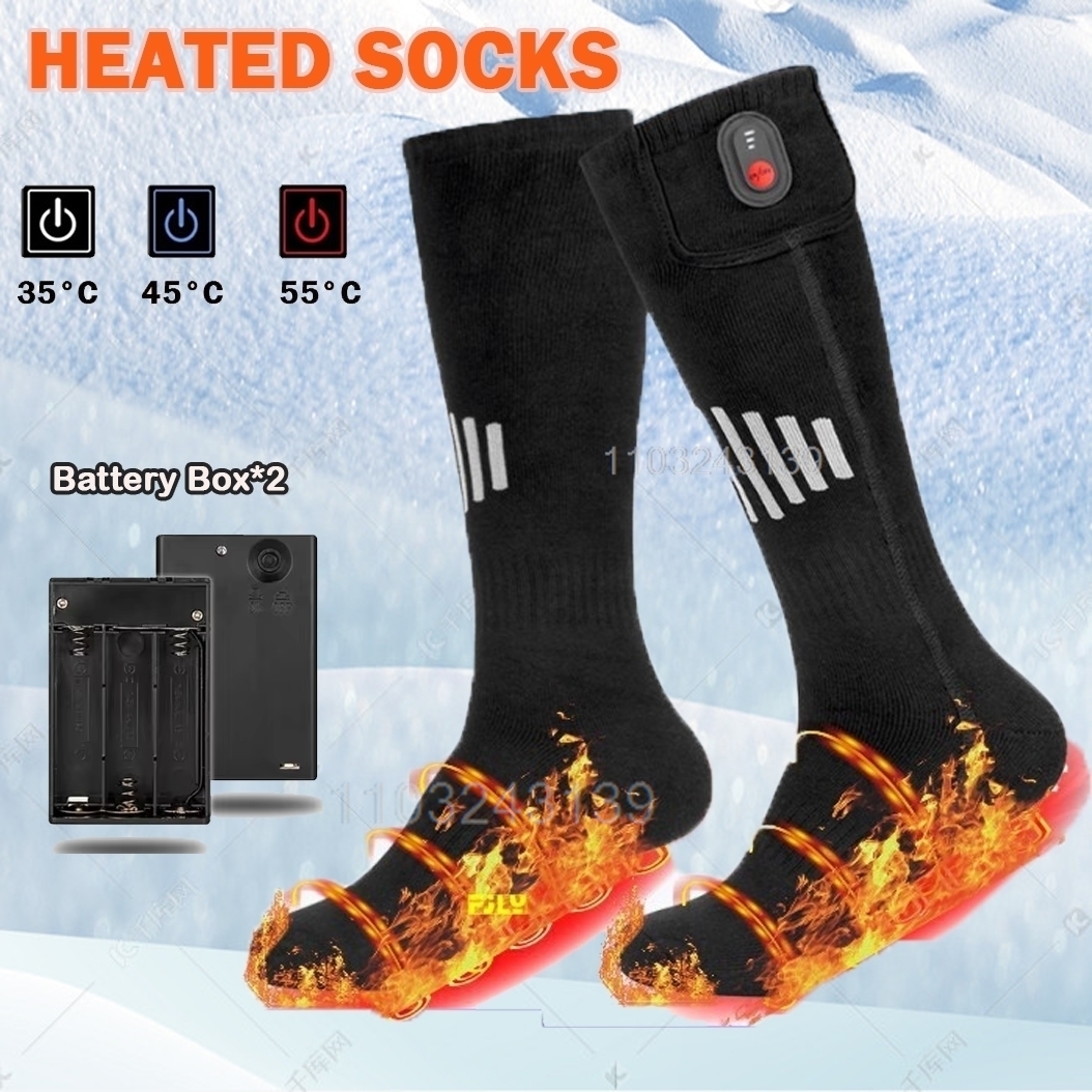 Winter Heated Socks With Batte - مراجعة Sock Organizer Tray وسعره