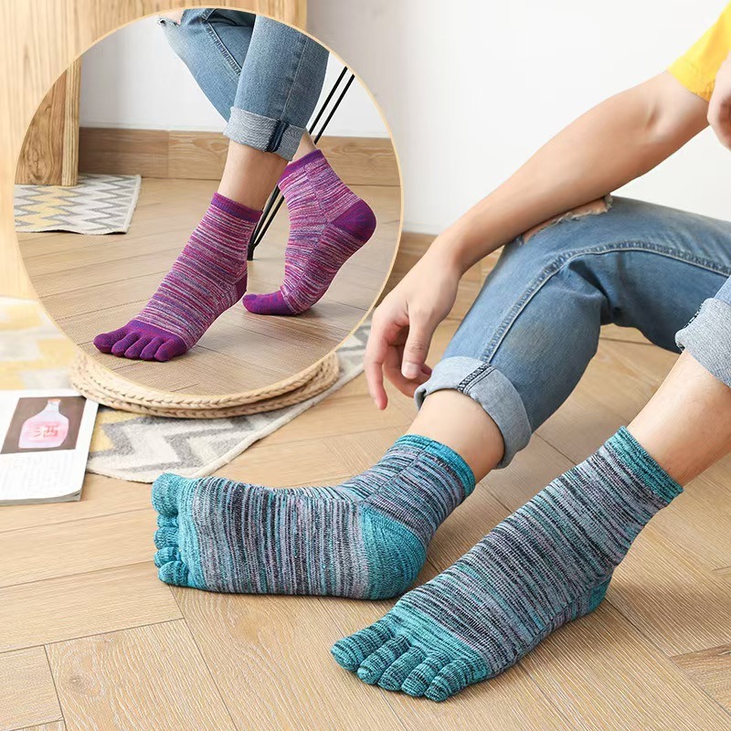 1/6 Pairs Boneless Sweat Absor - مراجعة Toe Sock Split وسعره