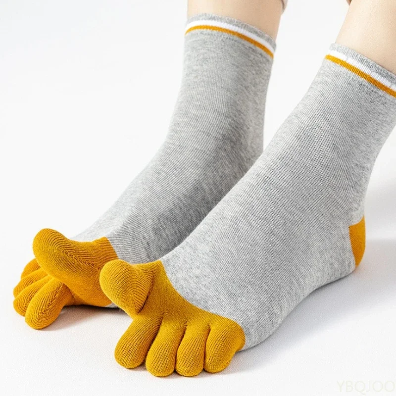 5 Pairs of Spring and Autumn F - مراجعة Toe Sock Split وسعره
