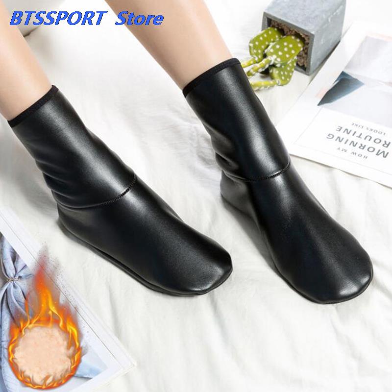 Unisex Winter Warm Leather The - مراجعة Thermal Sock Winter وسعره