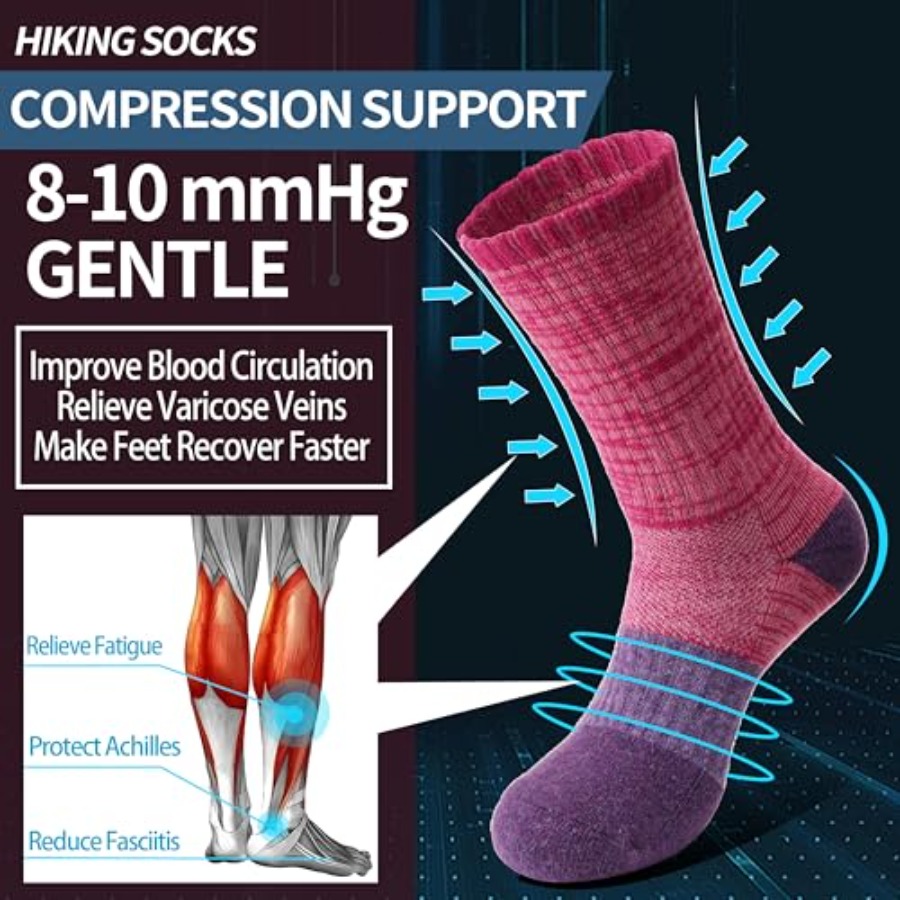Anlisim Merino Wool Hiking Soc - مراجعة Wool Hiking Sock وسعره