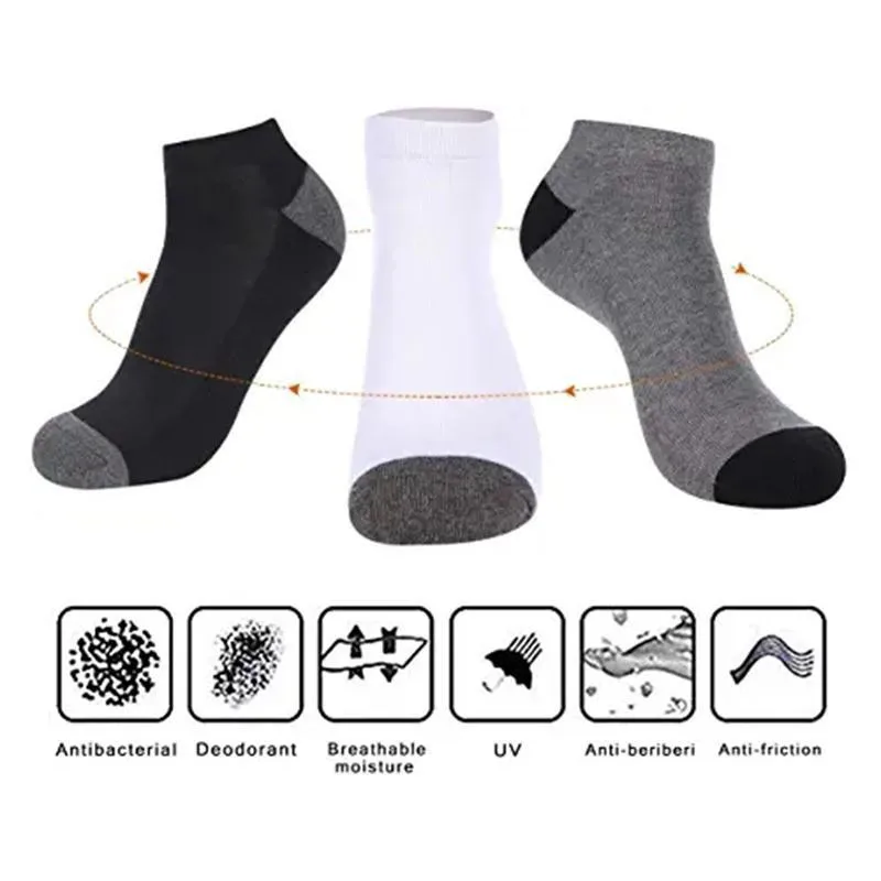2026 Men's Color Block Boat So - مراجعة Ankle Sock Low Cut وسعره