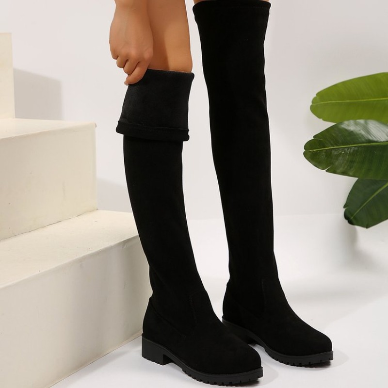 Women Over The Knee Boots Thig - مراجعة Knee High Sock Women وسعره