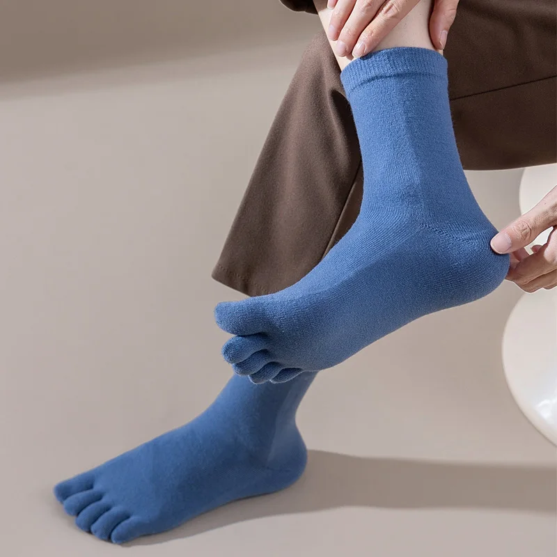 Mans Wool Five Finger Socks Sh - مراجعة Thermal Sock Winter وسعره
