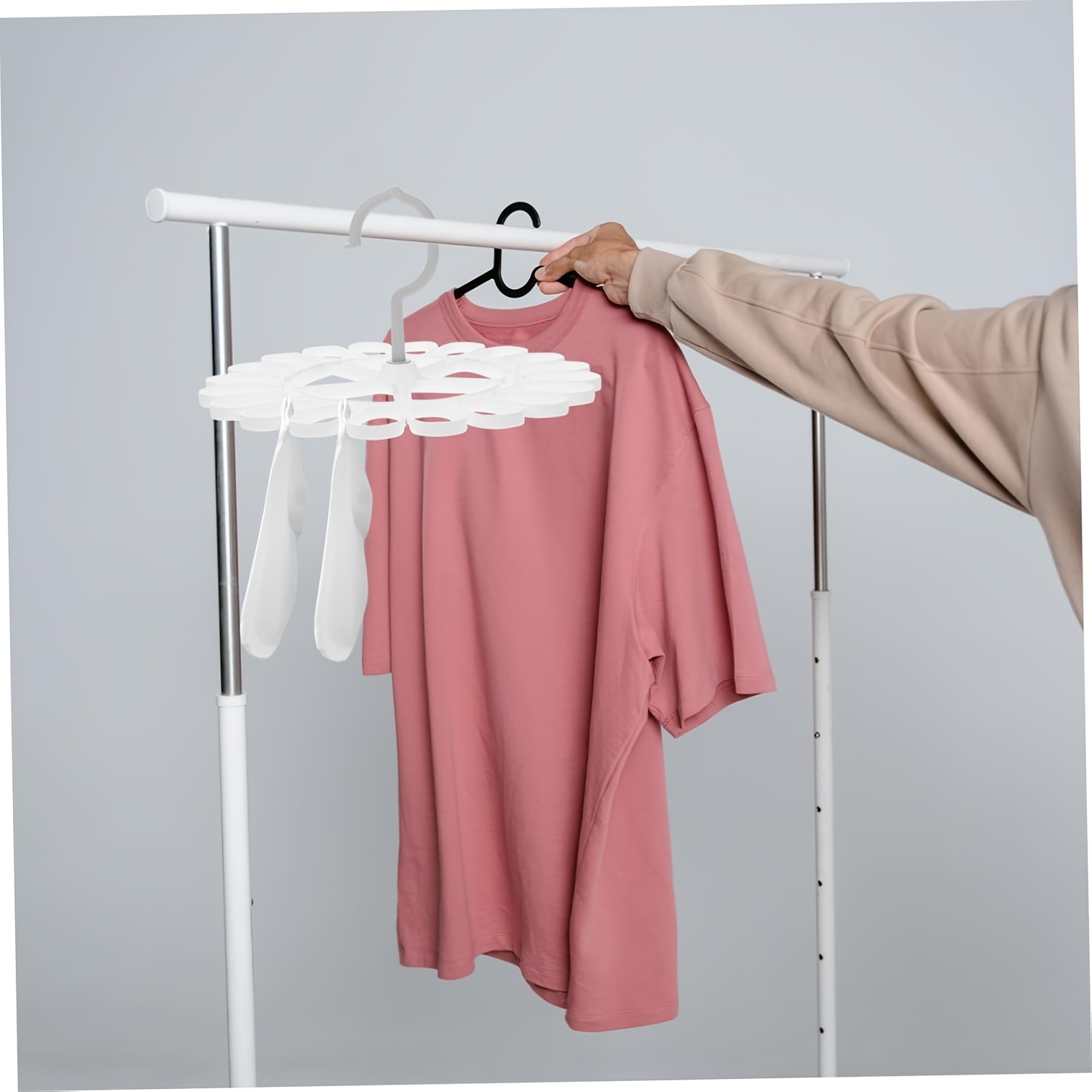 Round Drying Rack Large Capaci - مراجعة Sock Organizer Tray وسعره