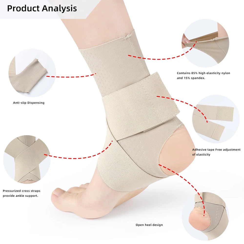 1Pcs Compression Ankle Brace S - مراجعة Ankle Brace Sock وسعره
