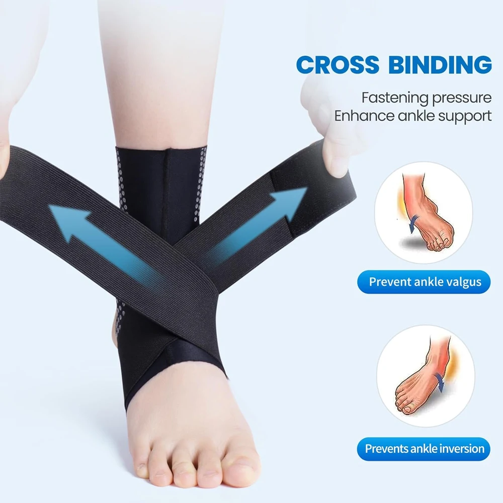 1Pcs Compression Ankle Brace S - مراجعة Ankle Brace Sock وسعره