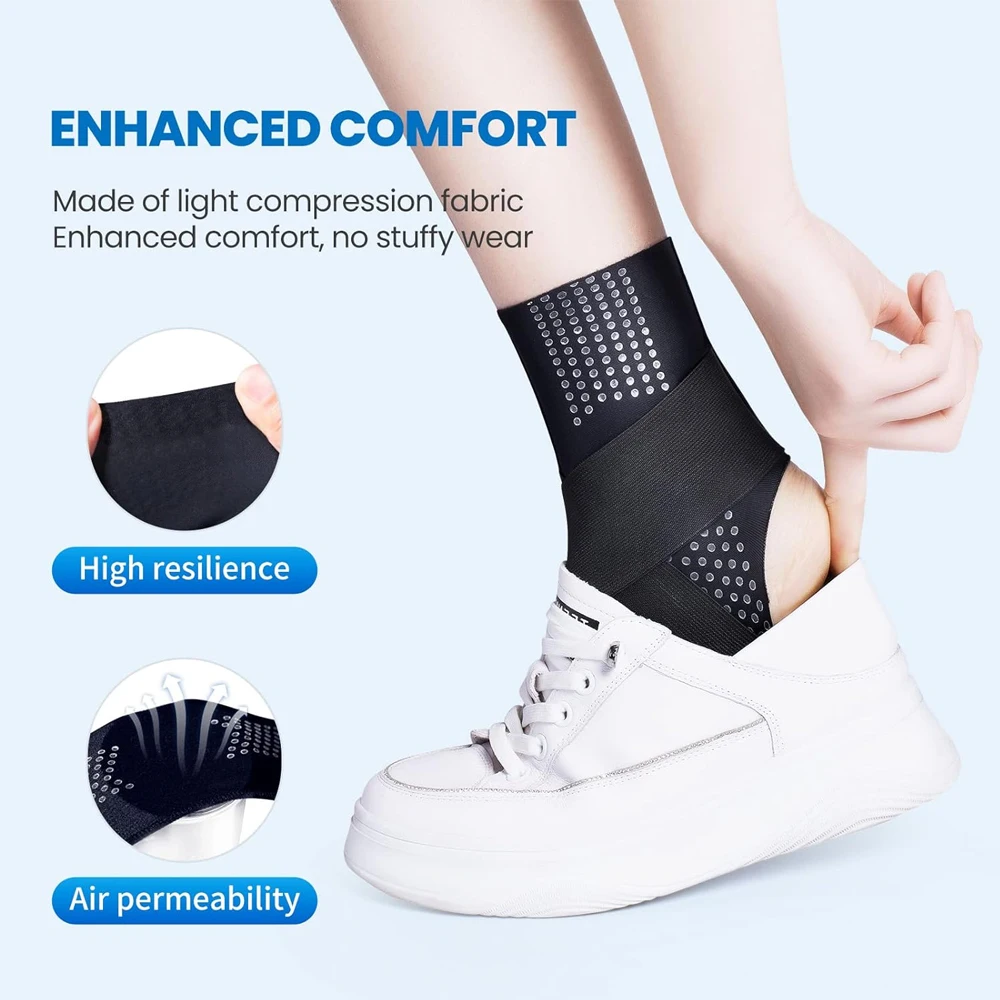 1Pcs Compression Ankle Brace S - مراجعة Ankle Brace Sock وسعره
