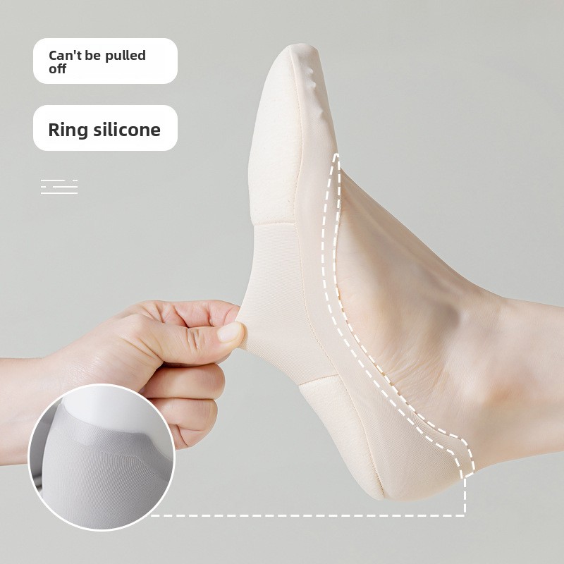 5Pair-Set Non-Slip Women Invis - مراجعة Invisibility Sock Loafer وسعره