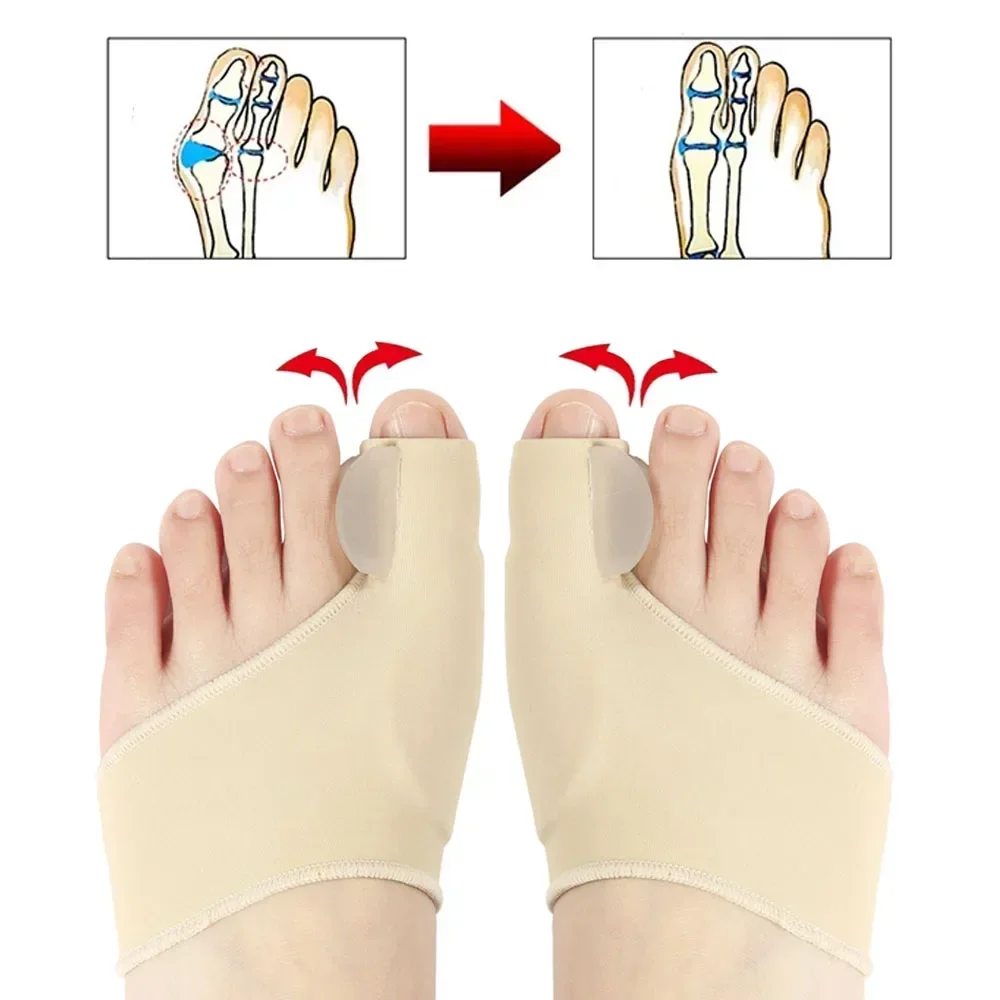 1/2Pair Toe Separator Hallux V - مراجعة Ankle Brace Sock وسعره