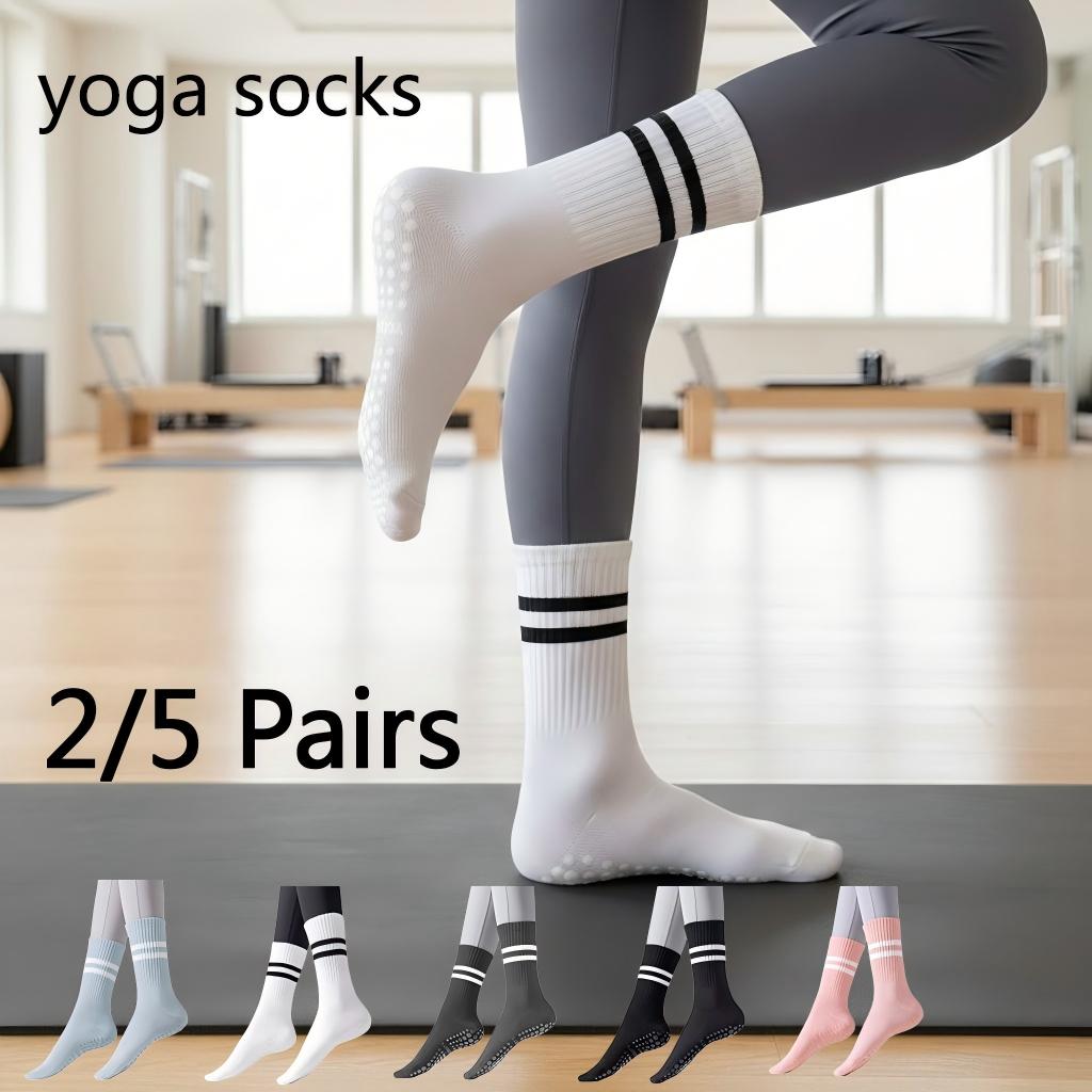 Women Non Slip Yoga Socks, Gri - مراجعة Grip Sock Yoga وسعره