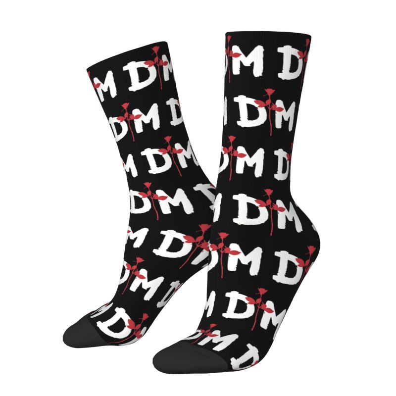 Custom Depeche Mode Mens Crew  - مراجعة Dress Sock Men وسعره