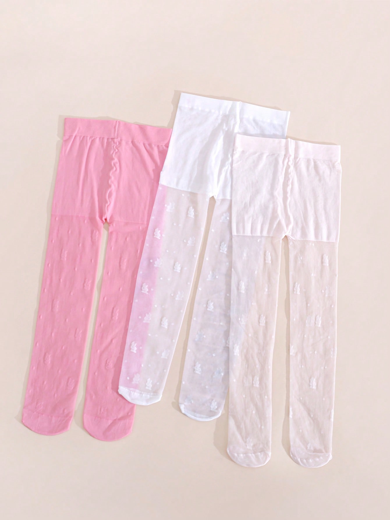 3Pack Girls Rabbit Print Tight - مراجعة Tights Pantyhose Sheer وسعره