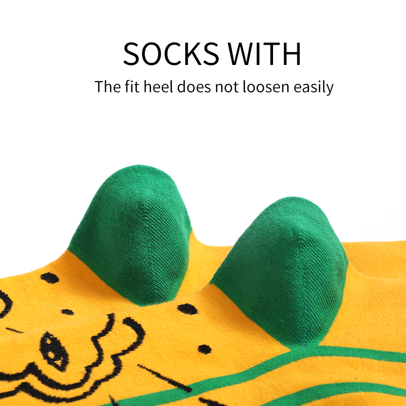 5Pairs Mens Fun Dress Socks, P - مراجعة Cotton Crew Sock Pack وسعره