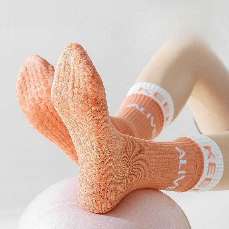 Women's Non-Slip Yoga Socks wi - مراجعة Grip Sock Yoga وسعره