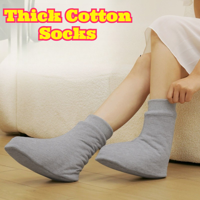 Xinjiang Cotton Thick Thermal  - مراجعة Thermal Sock Winter وسعره