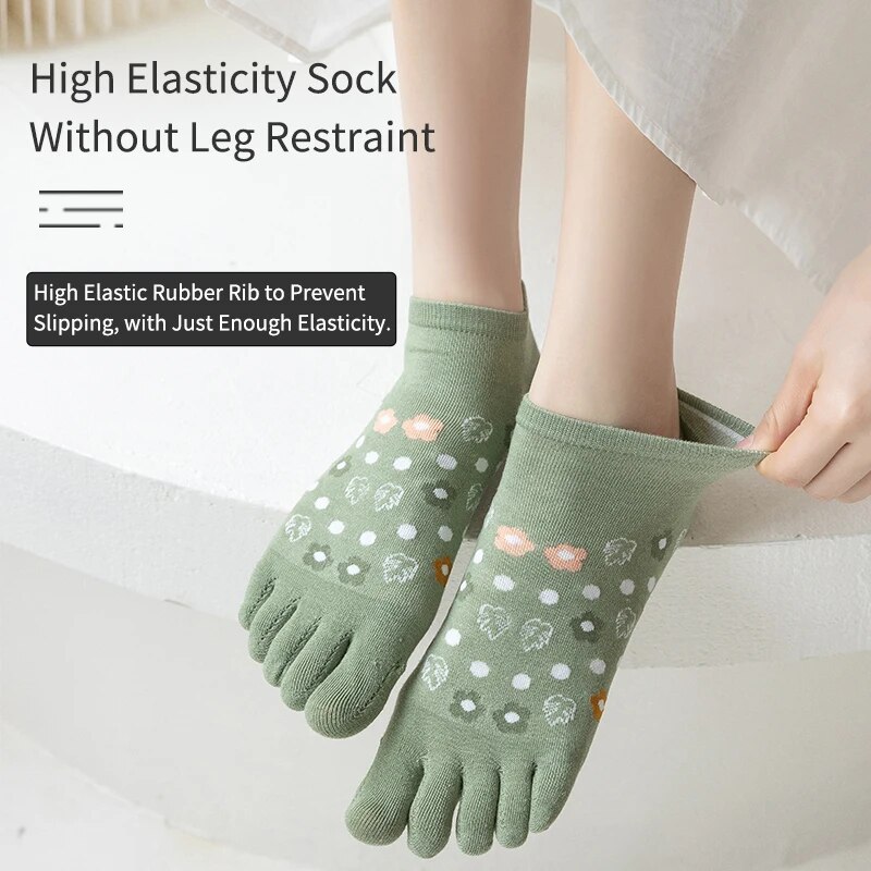 3 Pairs of Women's Spring and  - مراجعة Toe Sock Split وسعره