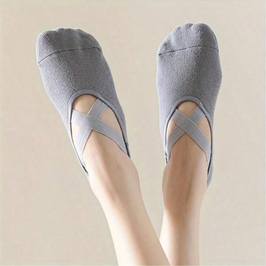 Anti-slip silicone sole yoga s - مراجعة Grip Sock Yoga وسعره