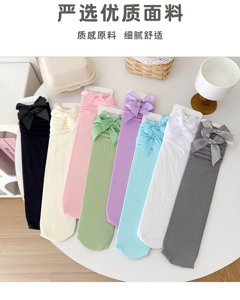 Girls Stockings * Hose Tights  - مراجعة Thigh High Sock Stay Up وسعره