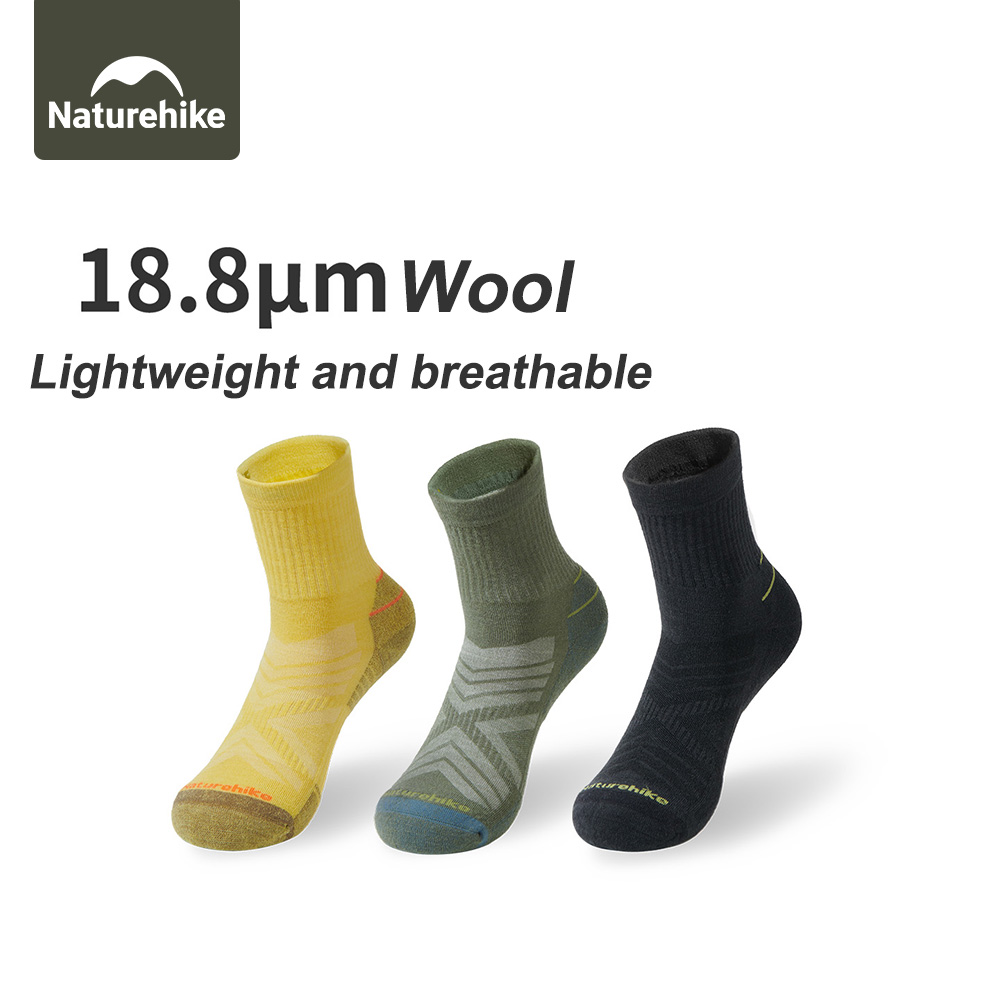 Naturehike Sport Socks Man Soc - مراجعة Wool Hiking Sock وسعره