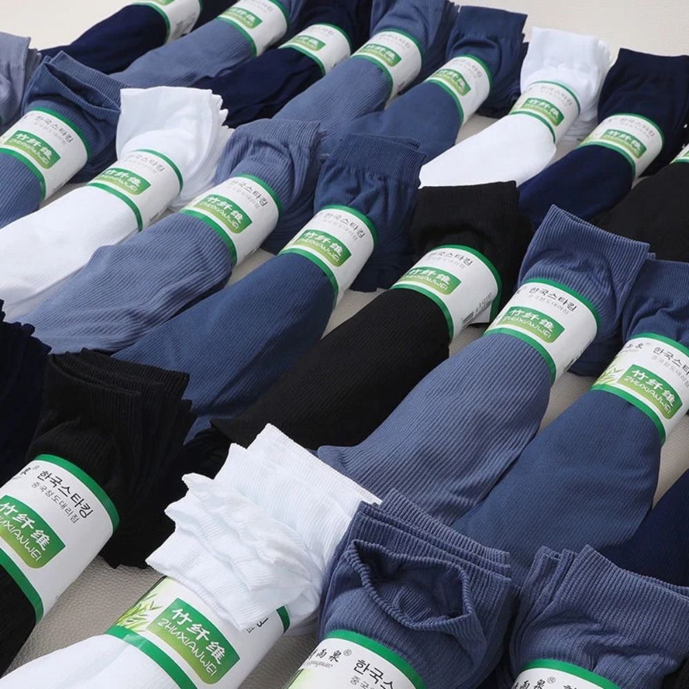 10pairs Men Ice Silk Socks Sum - مراجعة Silk Sock Bamboo وسعره