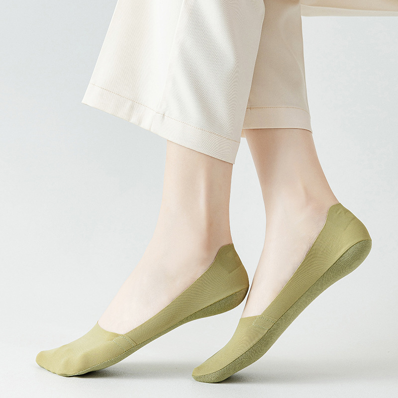 No Show Socks Womens Nylon Non - مراجعة Invisibility Sock Loafer وسعره