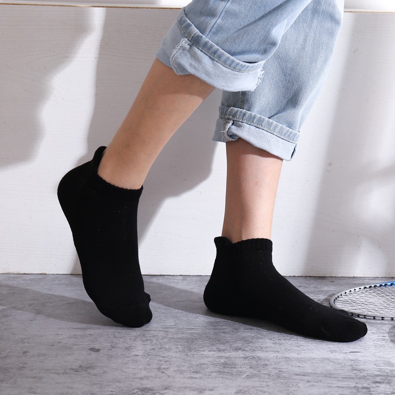 1/5/10 Pairs Unisex Cotton Spo - مراجعة Ankle Sock Low Cut وسعره