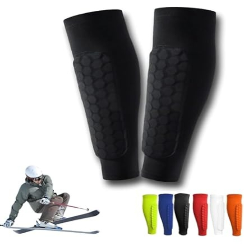 Soccer Shin Guards Shin Guard  - مراجعة Compression Sleeve Calf وسعره