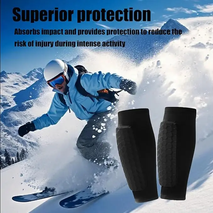 Soccer Shin Guards Shin Guard  - مراجعة Compression Sleeve Calf وسعره