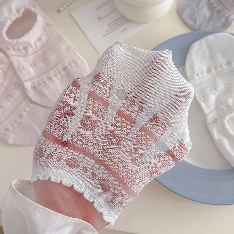 Lace Openwork Ballet Socks for - مراجعة Invisibility Sock Loafer وسعره