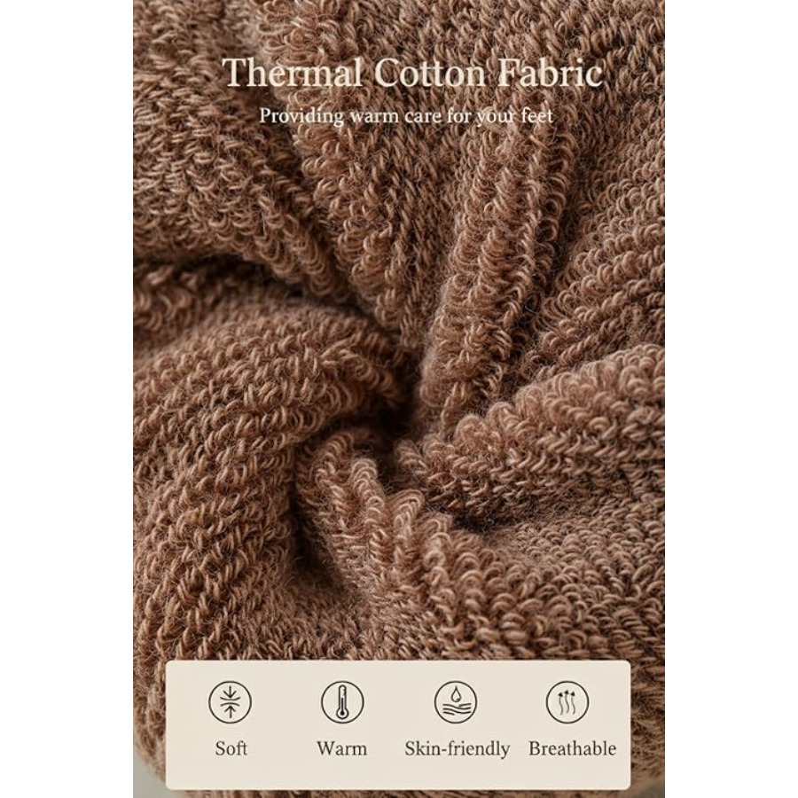 ACCFOD Womens Warm Boot Socks  - مراجعة Thermal Sock Winter وسعره
