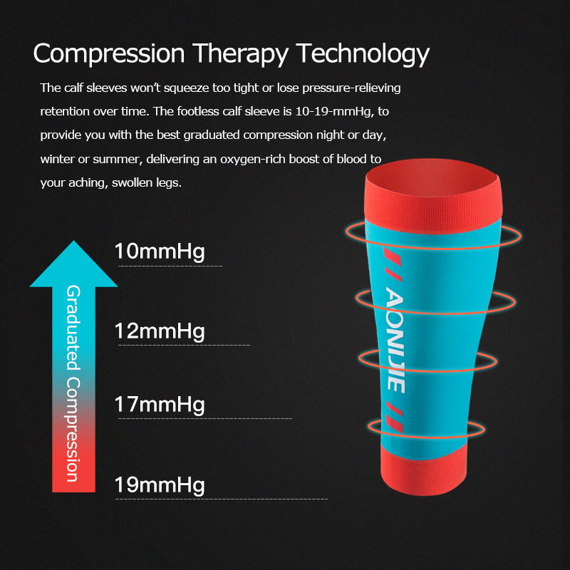 AONIJIE E4405 Knit Compression - مراجعة Compression Sleeve Calf وسعره