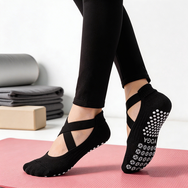 Women Non-Slip Yoga Socks Sili - مراجعة No Show Sock Women وسعره