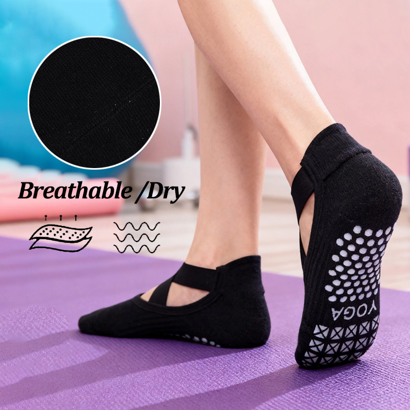 Women Non-Slip Yoga Socks Sili - مراجعة No Show Sock Women وسعره