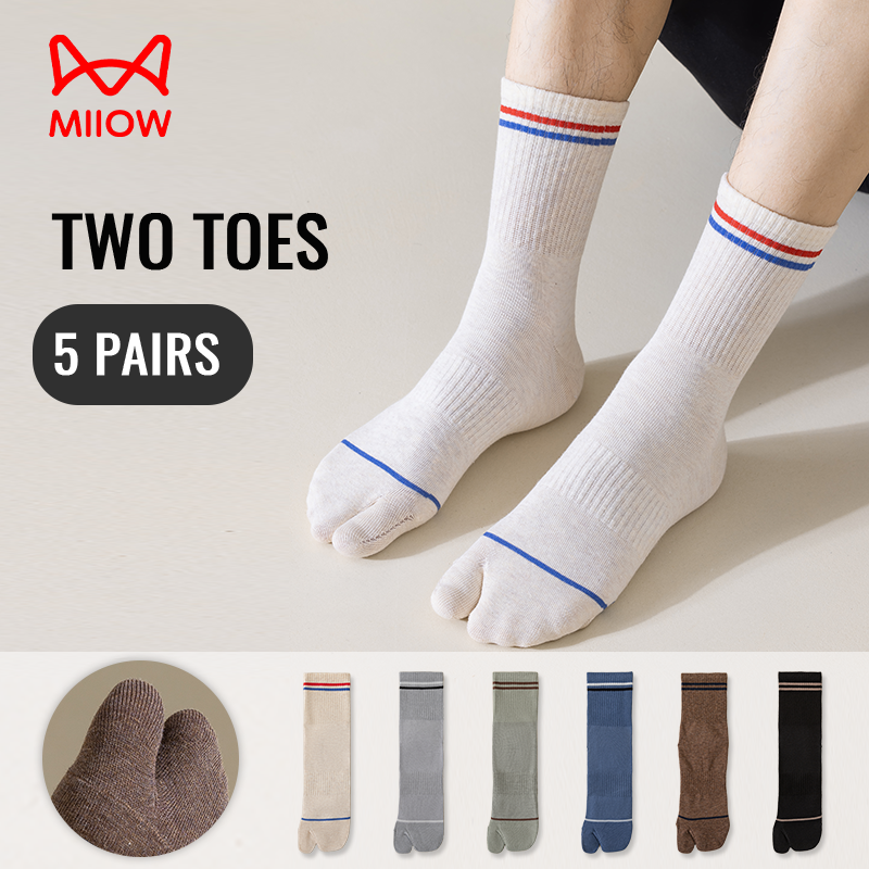 MiiOW Japanese Tabi Socks Spli - مراجعة Toe Sock Split وسعره