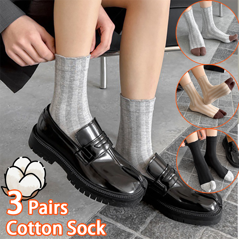 Japanese Split toe Cotton Tabi - مراجعة Toe Sock Split وسعره