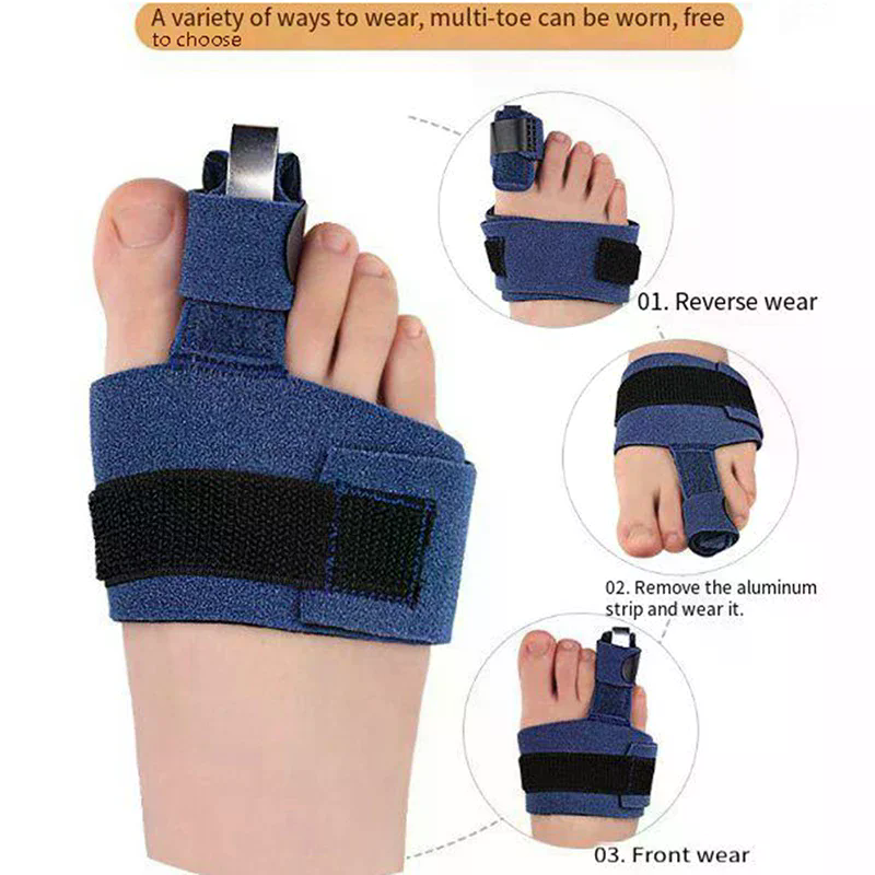 1Pcs Toe Corrector Toe Fractur - مراجعة Ankle Brace Sock وسعره