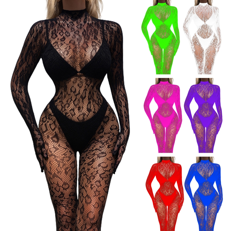 Women Translucence Nightgown L - مراجعة Fishnet Stocking Women وسعره
