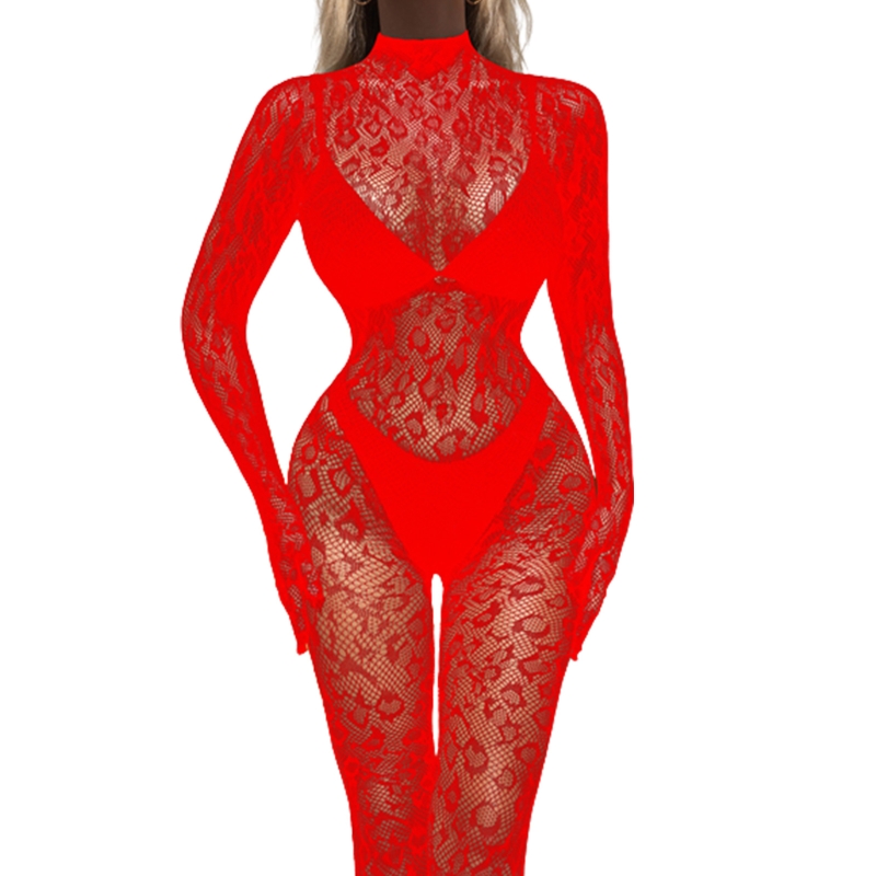 Women Translucence Nightgown L - مراجعة Fishnet Stocking Women وسعره