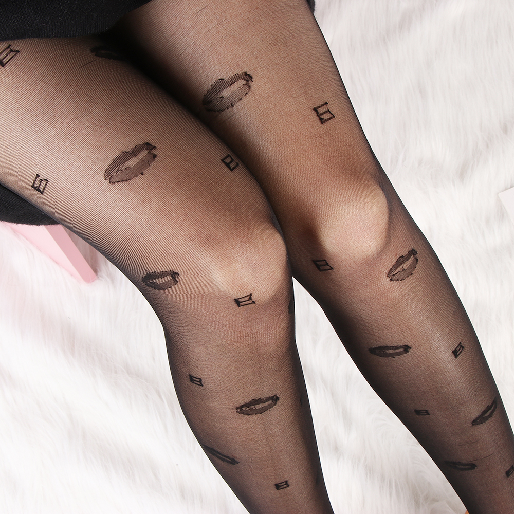 Sexy Women love Dot Embroidery - مراجعة Tights Pantyhose Sheer وسعره