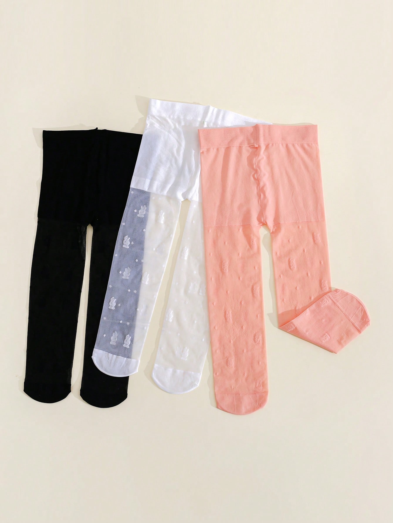 3Pack Toddler Girl Rabbit Prin - مراجعة Tights Pantyhose Sheer وسعره