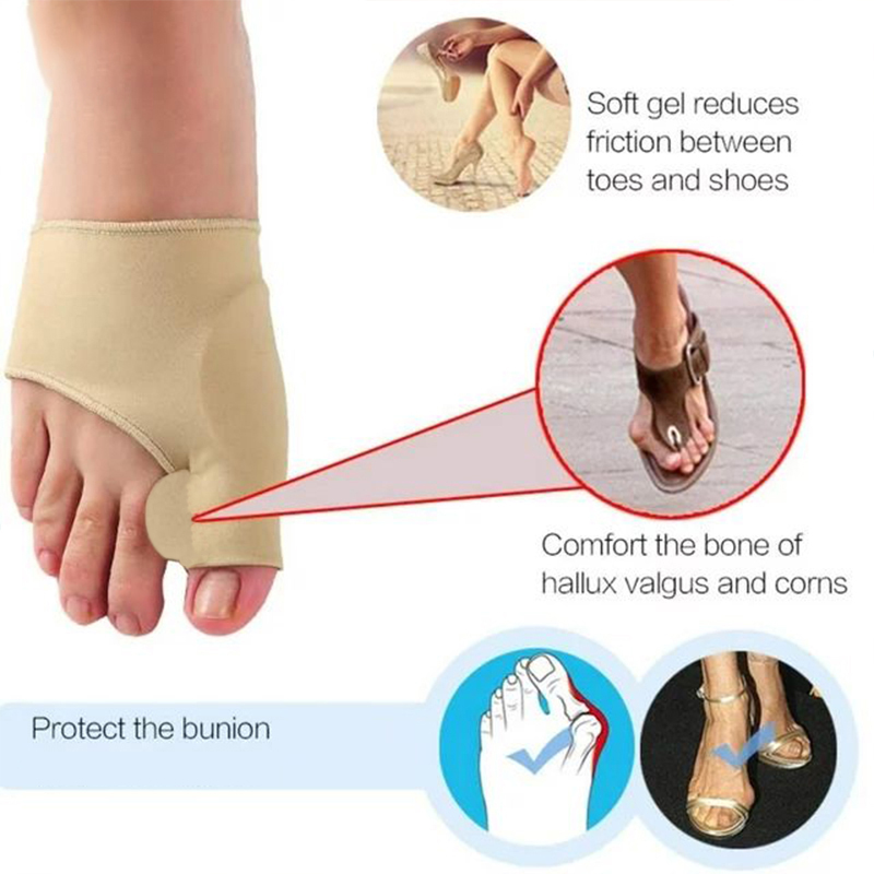 QIWU 1pairToes Corrector Big T - مراجعة Ankle Brace Sock وسعره