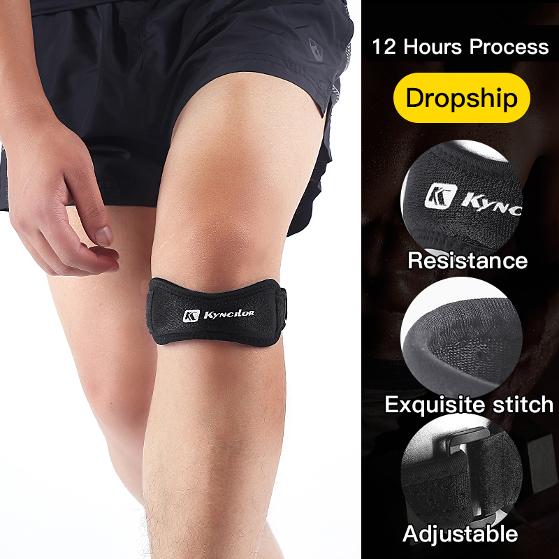 1 PC Knee Patellar Tendon Knee - مراجعة Compression Sleeve Calf وسعره
