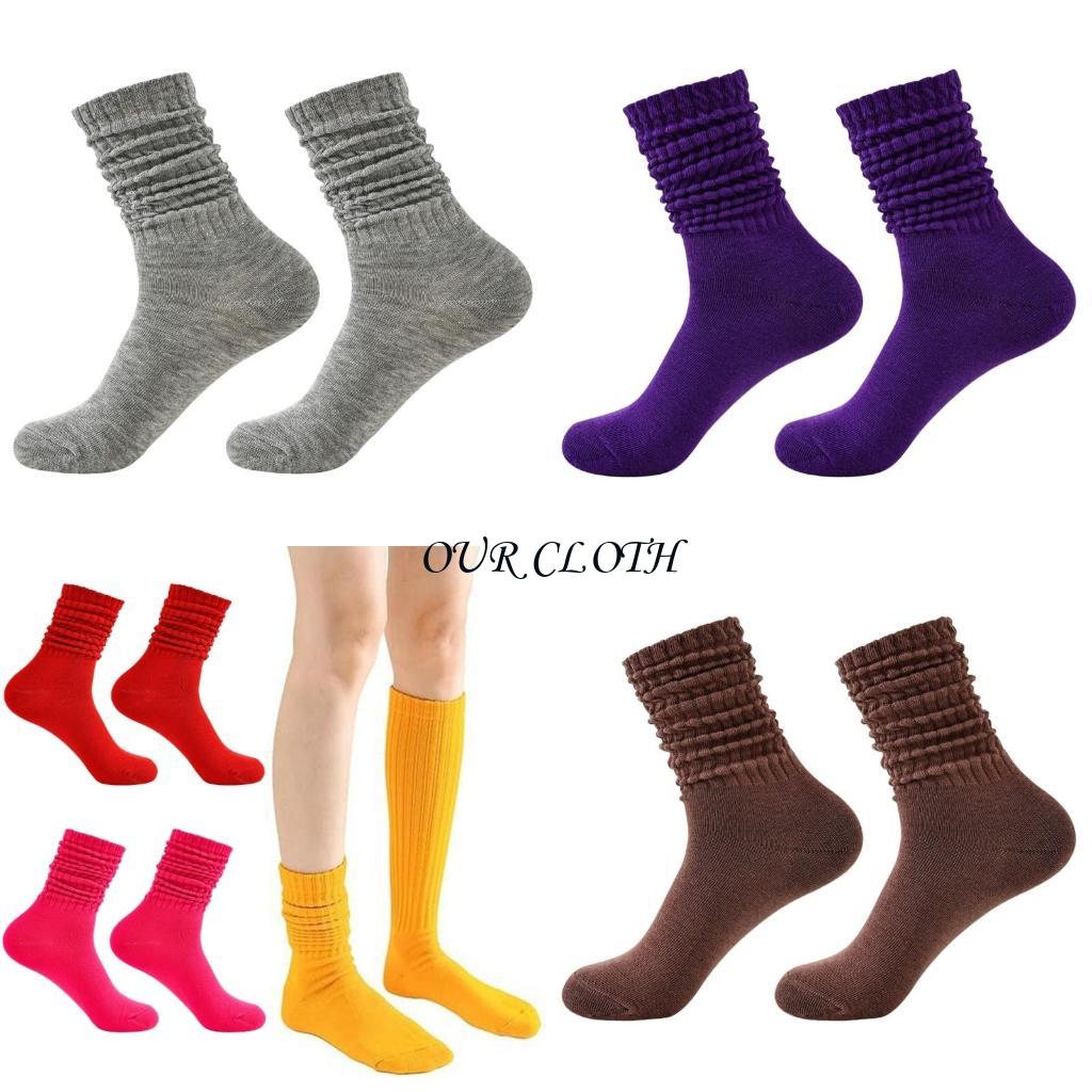 Slouch Socks for Women Stacked - مراجعة Boot Sock Slouchy وسعره
