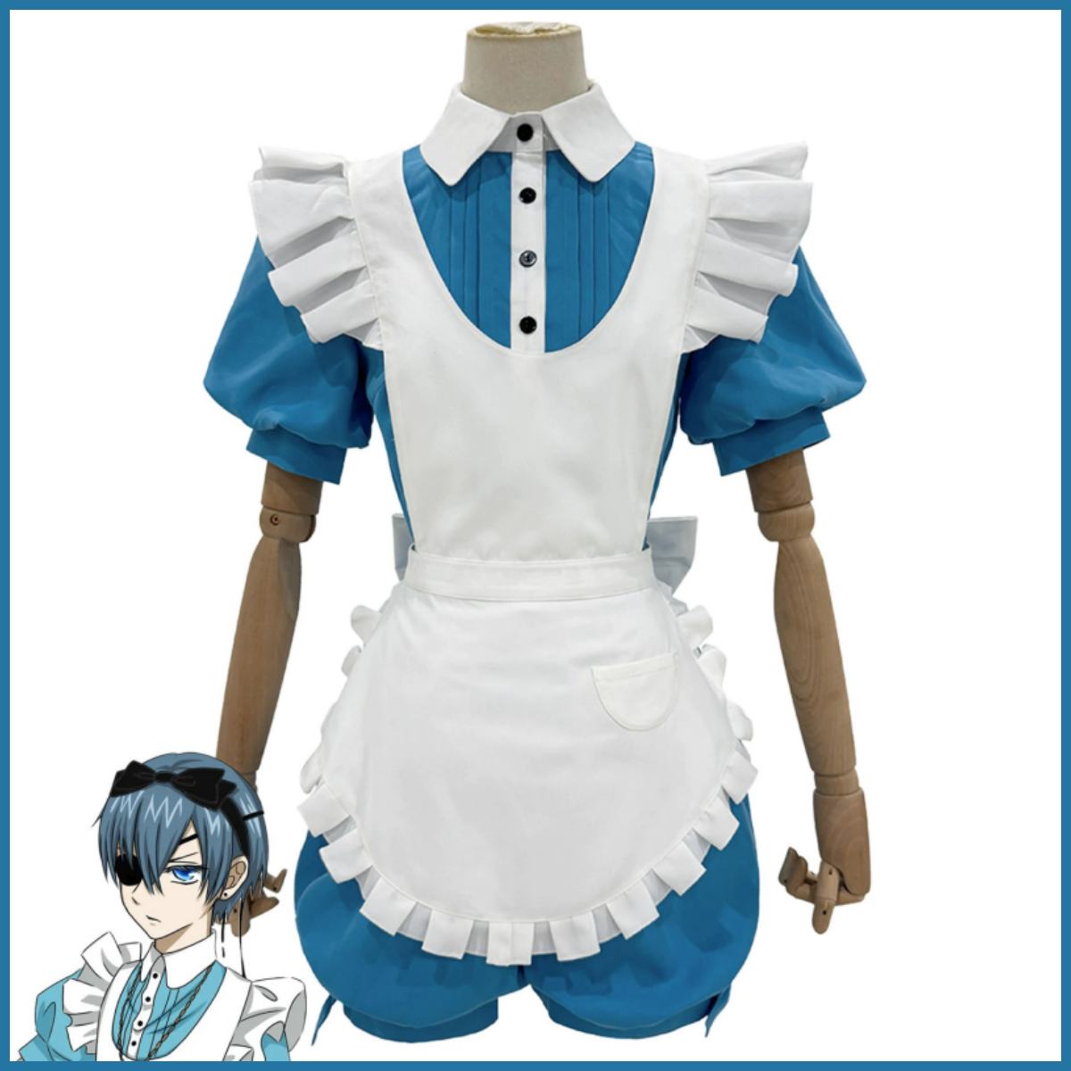 Anime Ciel Phantomhive Smile C - مراجعة Dress Sock Men وسعره