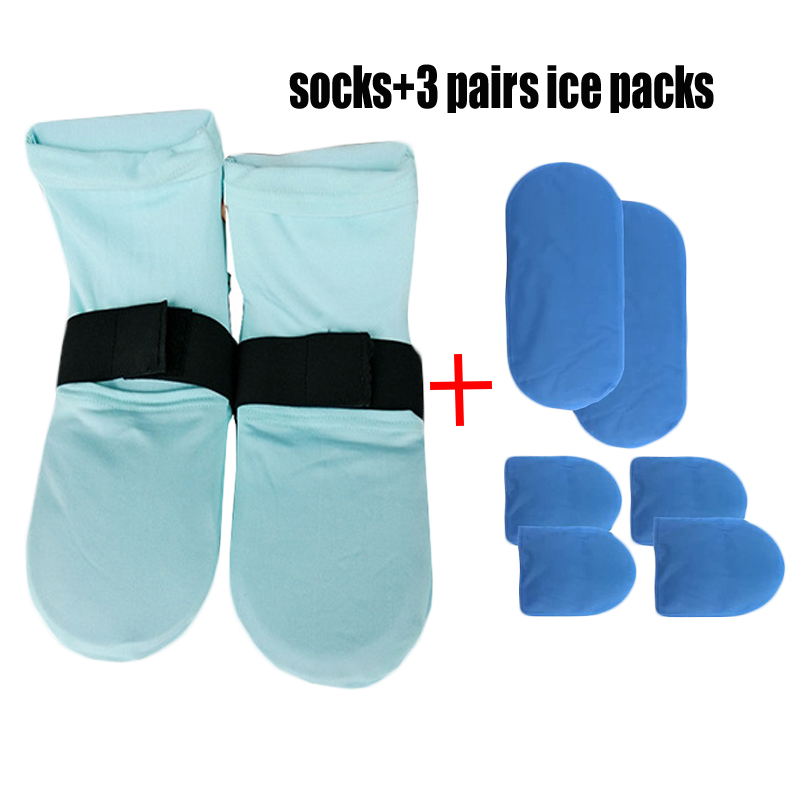 Sky blue burns injury relaxes  - مراجعة Cotton Crew Sock Pack وسعره