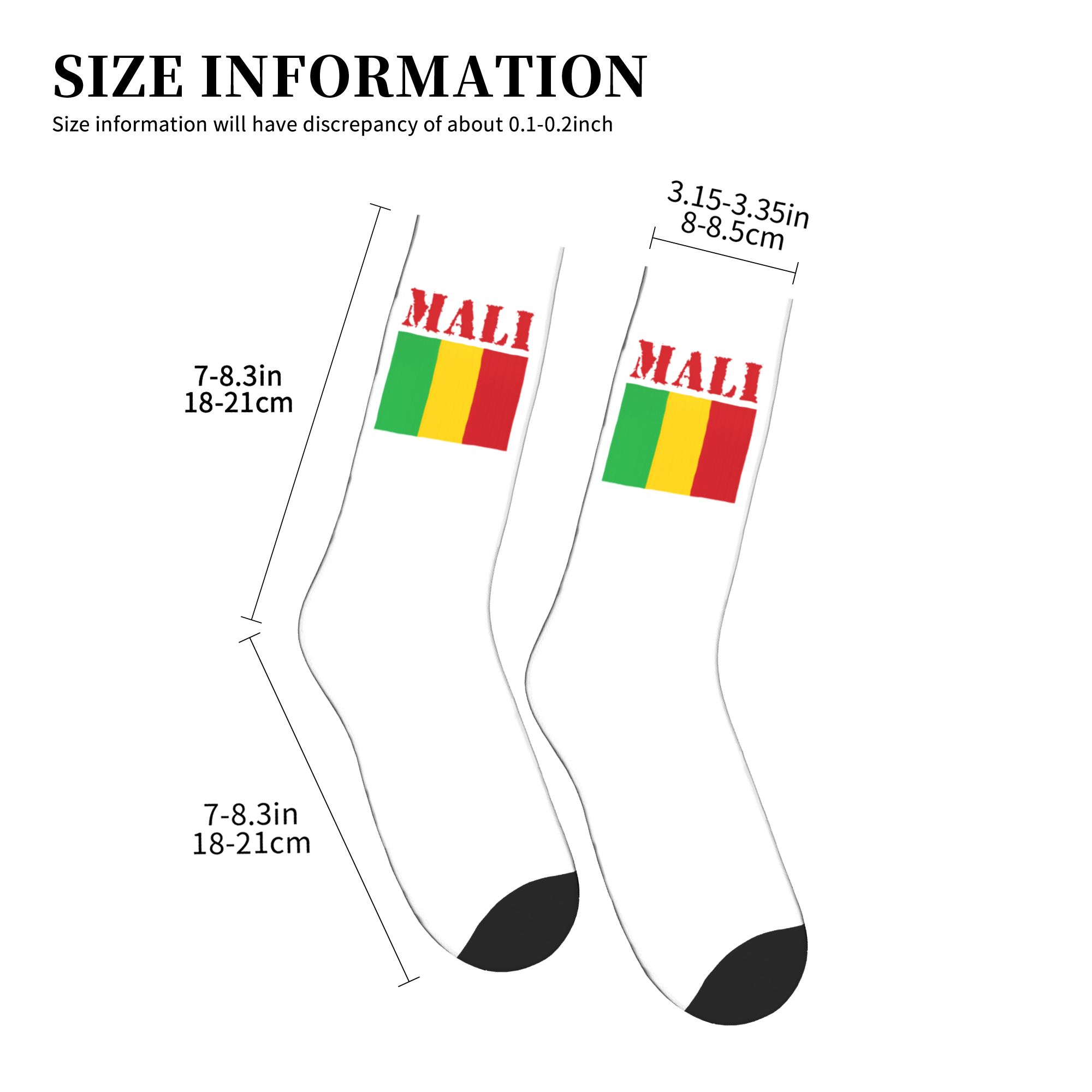 Mali Flag Dress Socks Men's Wo - مراجعة Dress Sock Men وسعره